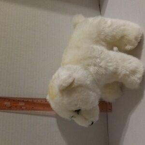 sos plush polar bear cub stuffed animal 7" Tall